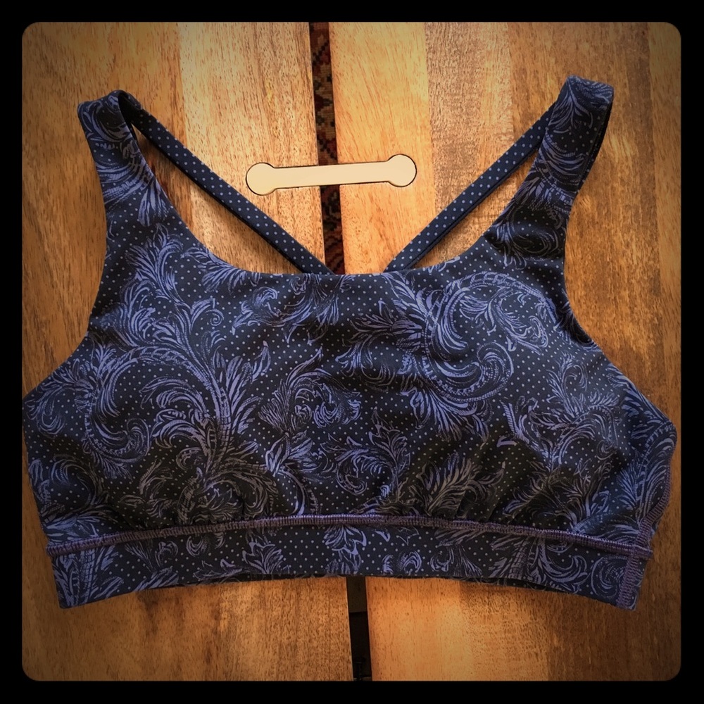 Lululemon Energy Bra Midnight Purple 8
